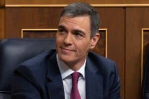 Pedro Sánchez en el Congreso. Europa Press.