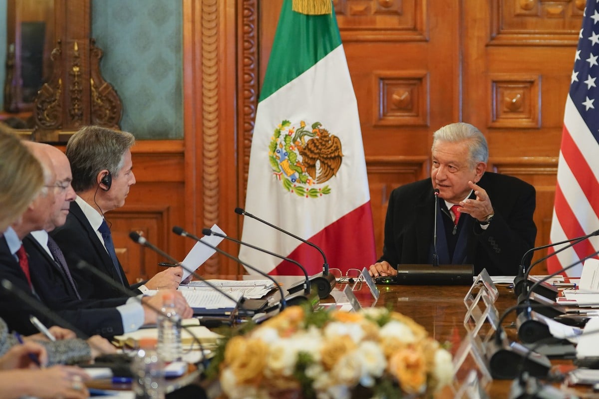 López Obrador y Blinken encabezan una reunión en México con el fentanilo y la migración como temas principales