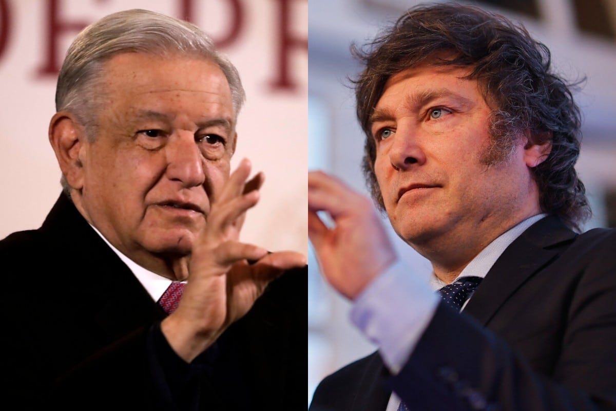 López Obrador carga contra Milei: «La verdadera doctrina de la derecha es la hipocresía»