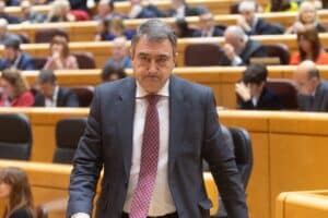 Aitor Esteban la semana pasada. Europa Press.