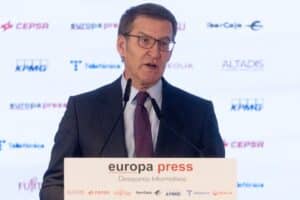 Alberto Núñez Feijoo. Europa Press.