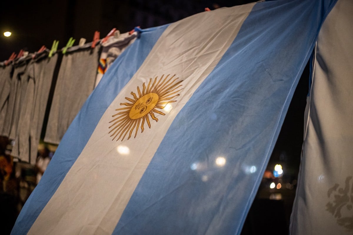 Bandera argentina. Europa Press.