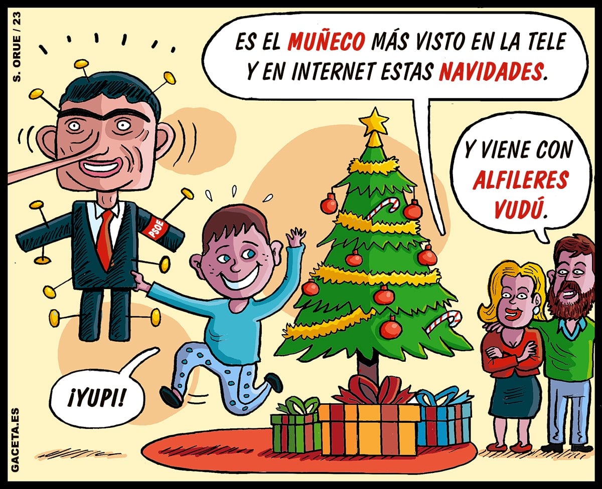 El PSOE denuncia ante la Fiscalía la piñata de Ferraz: ¡dicen que incita al «magnicidio» de Sánchez!