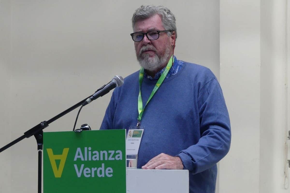 El coordinador de Alianza Verde, Juan López de Uralde en una imagen de archivo. Europa Press.