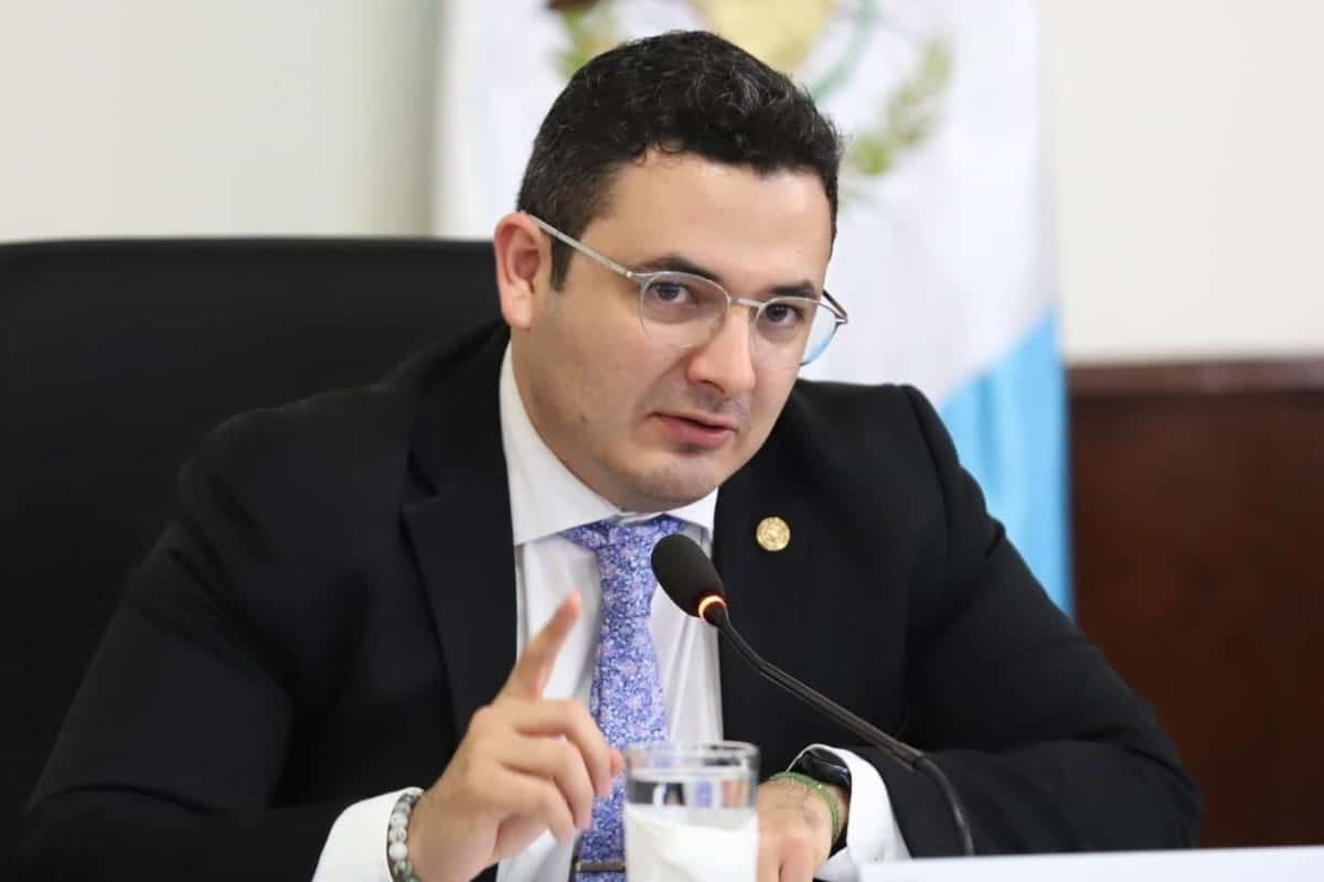 El presidente del Congreso de Guatemala, Samuel Pérez. Europa Press.