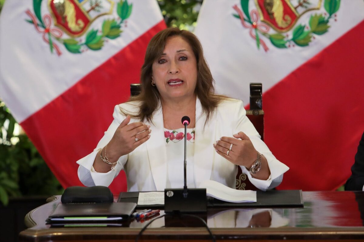 La Policía Nacional de Perú investigará a los responsables de la agresión a Dina Boluarte