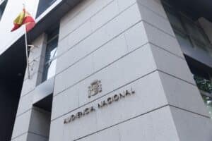 Fachada de la Audiencia Nacional. Europa Press.
