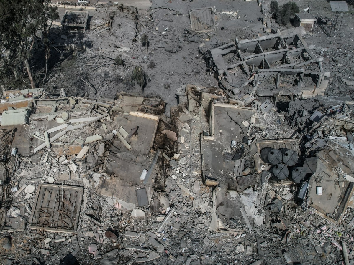 Instalaciones de Hamás bombardeadas en Gaza. Europa Press.