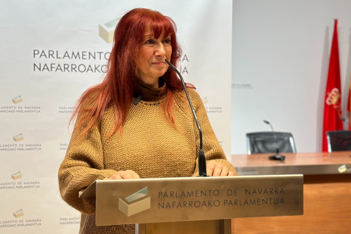 La portavoz parlamentaria de VOX en Navarra, Maite Nosti. Europa Press.