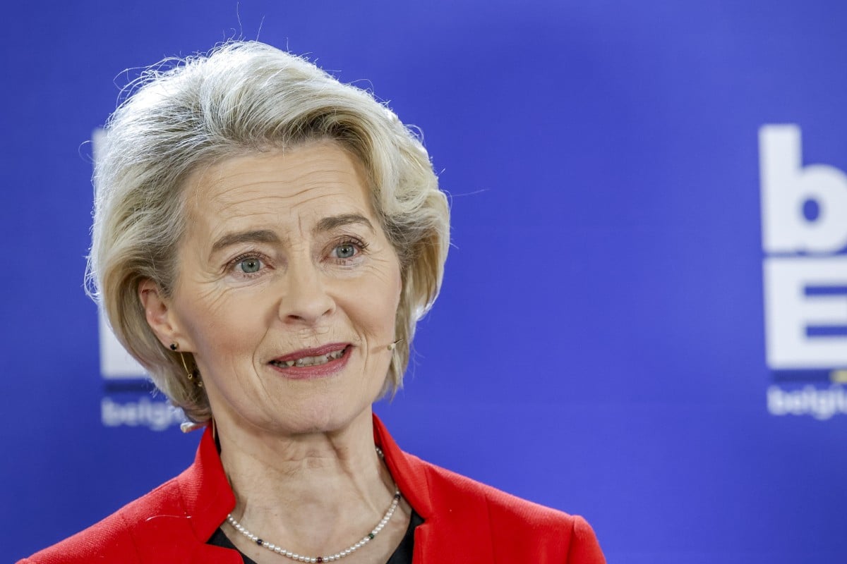 La presidenta de la Comisión Europea, Ursula Von der Leyen. Europa Press.