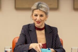 La vicepresidenta segunda del Gobierno y ministra de Trabajo y Economía Social, Yolanda Díaz. Europa Press.