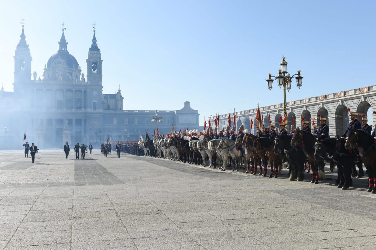 Los Reyes presiden la Pascua Militar, a la que asiste la Princesa Leonor por primera vez