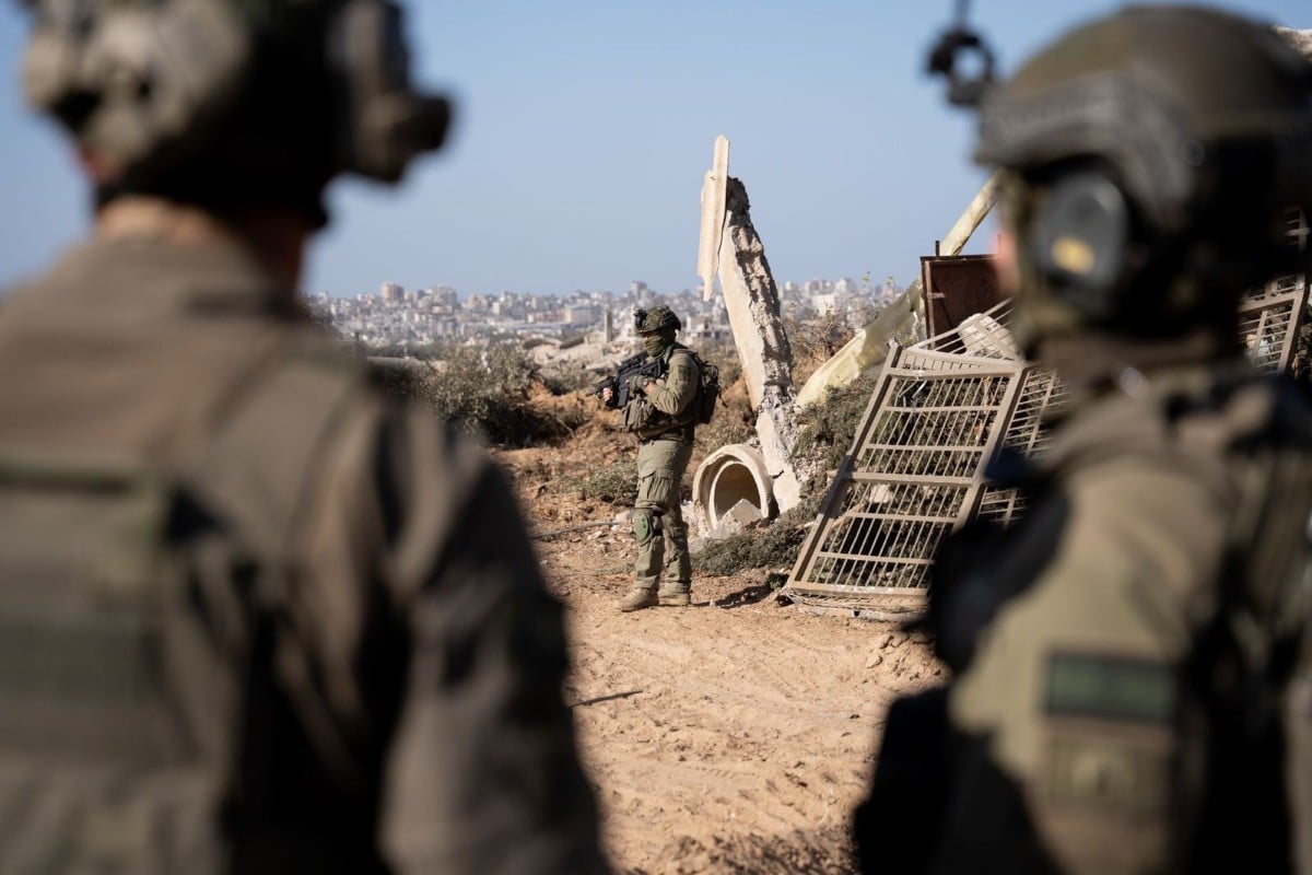 Militares israelíes en la Franja de Gaza. Europa Press.