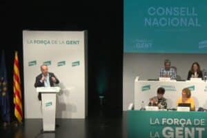 Mitin de Junts. Europa Press.