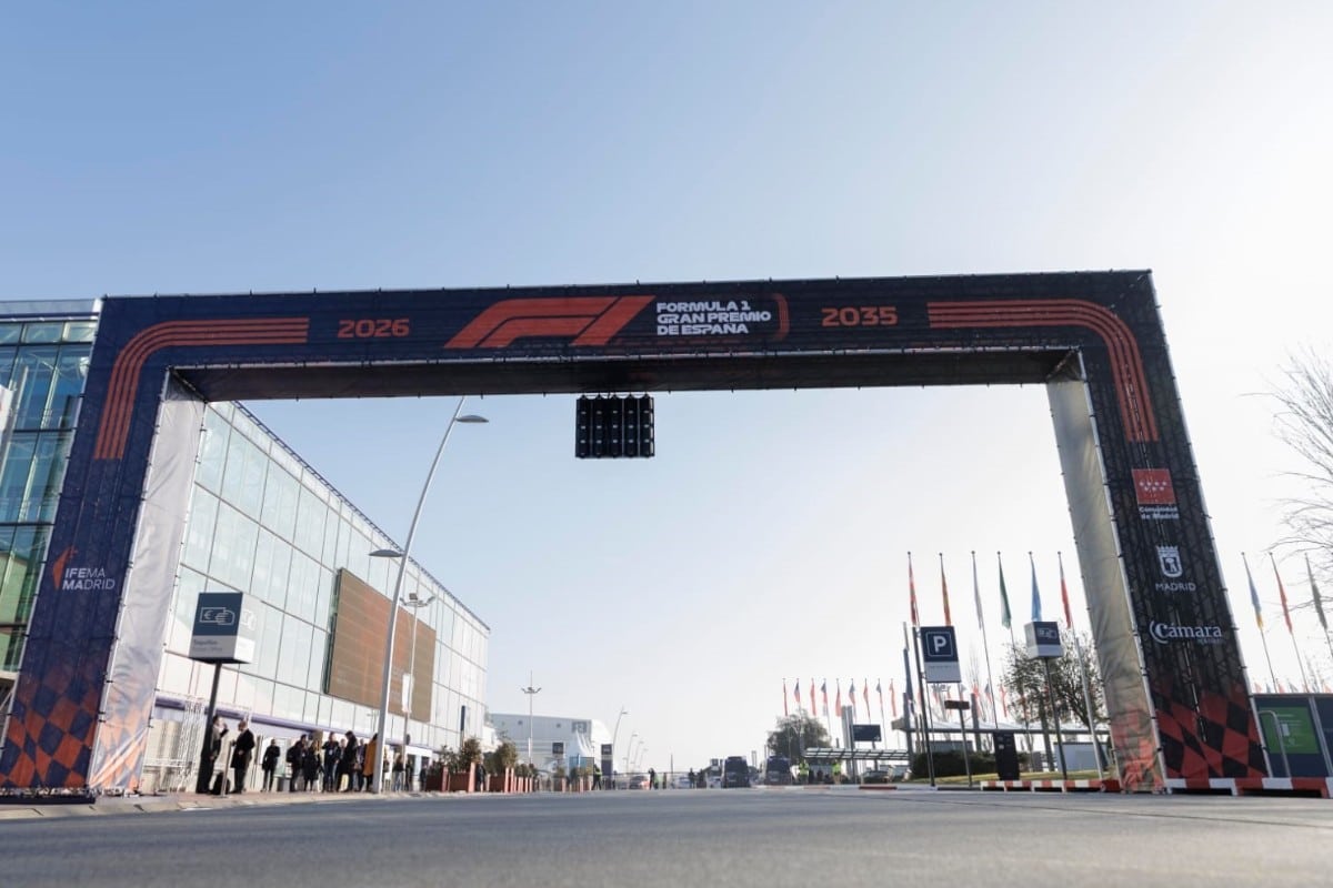 Presentación Gran Premio de F-1 en Madrid. Europa Press.