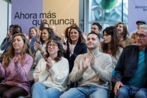 Presentación de la candidatura de Podemos a las europeas. Europa Press.