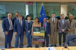 Puigdemont en Bruselas la semana pasada. X.