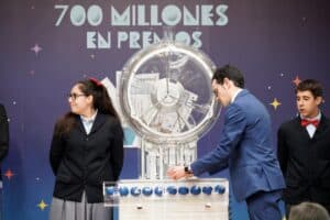 Sorteo de El Niño. Europa Press.