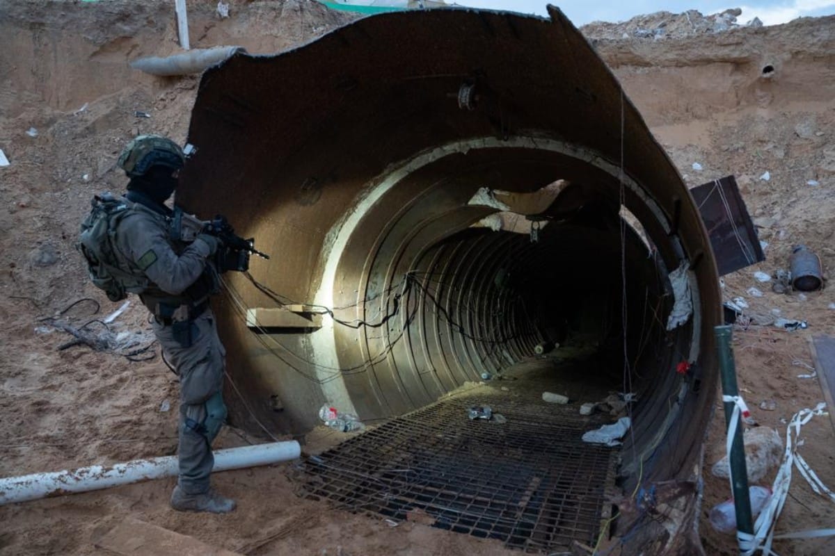 Túneles excavados por Hamás. Europa Press.