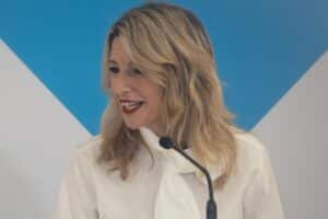 Yolanda Díaz, ministra de Trabajo. Europa Press.