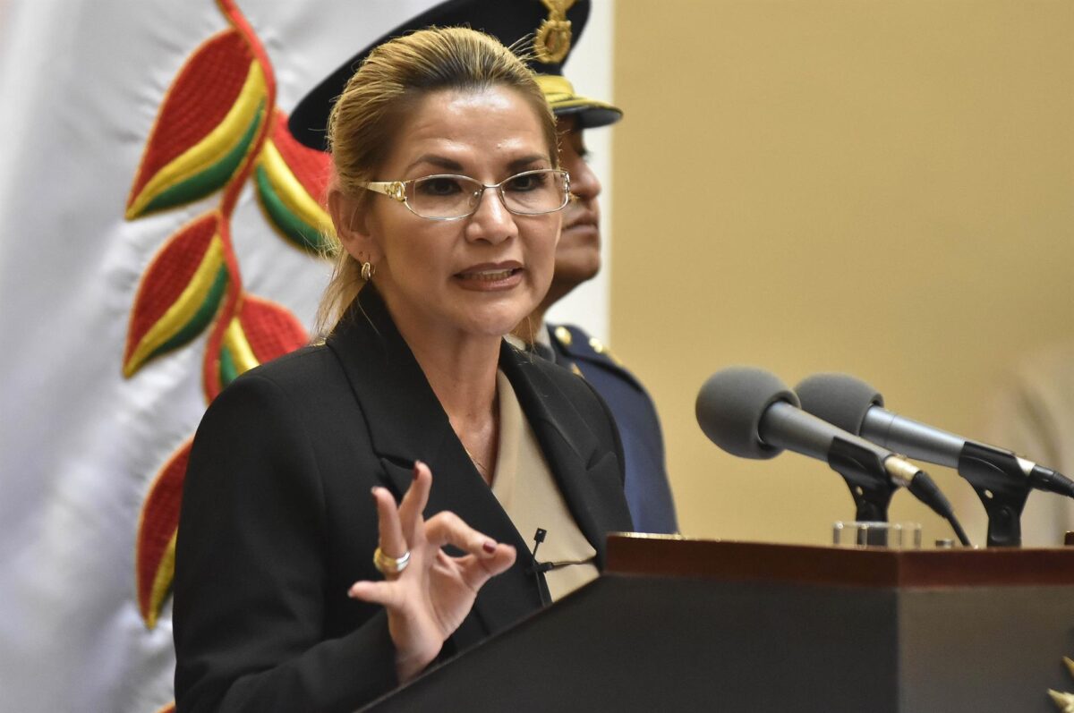 La expresidenta de Bolivia Jeanine Áñez cumple tres años encarcelada como presa política del régimen de Luis Arce