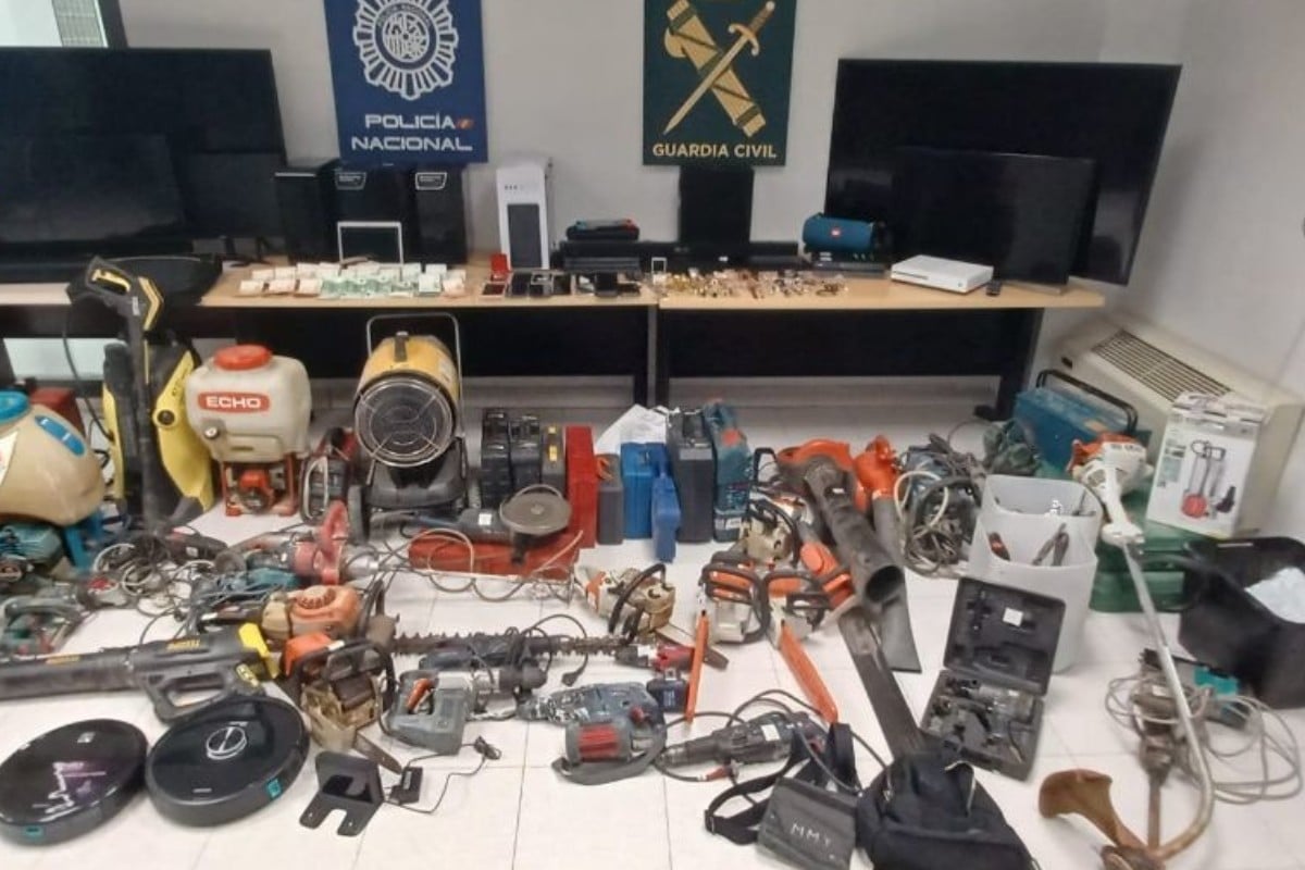 La Policía y la Guardia Civil desarticulan una red criminal marroquí especializada en robos en viviendas de zonas rurales