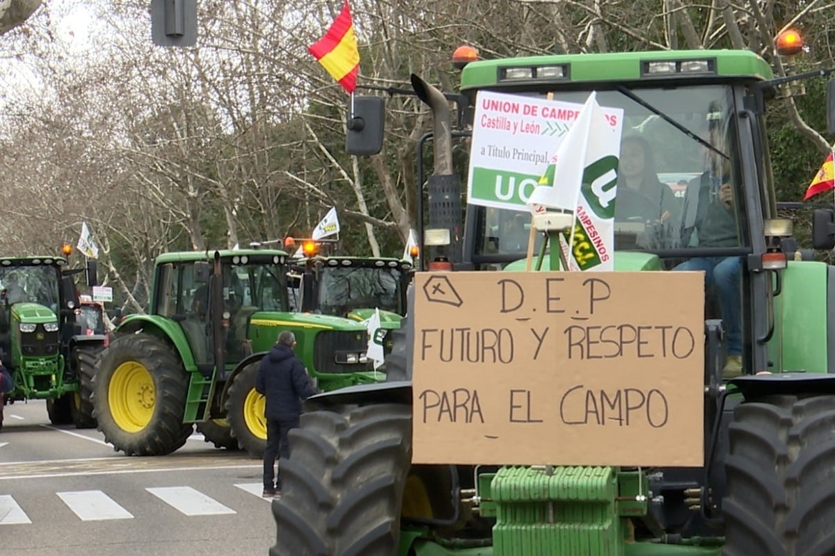 Agricultores y ganaderos españoles participarán este jueves en la gran tractorada en Bruselas para exigir el fin de la competencia desleal que les arruina