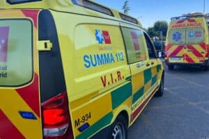 Ambulancia del Summa. Europa Press.