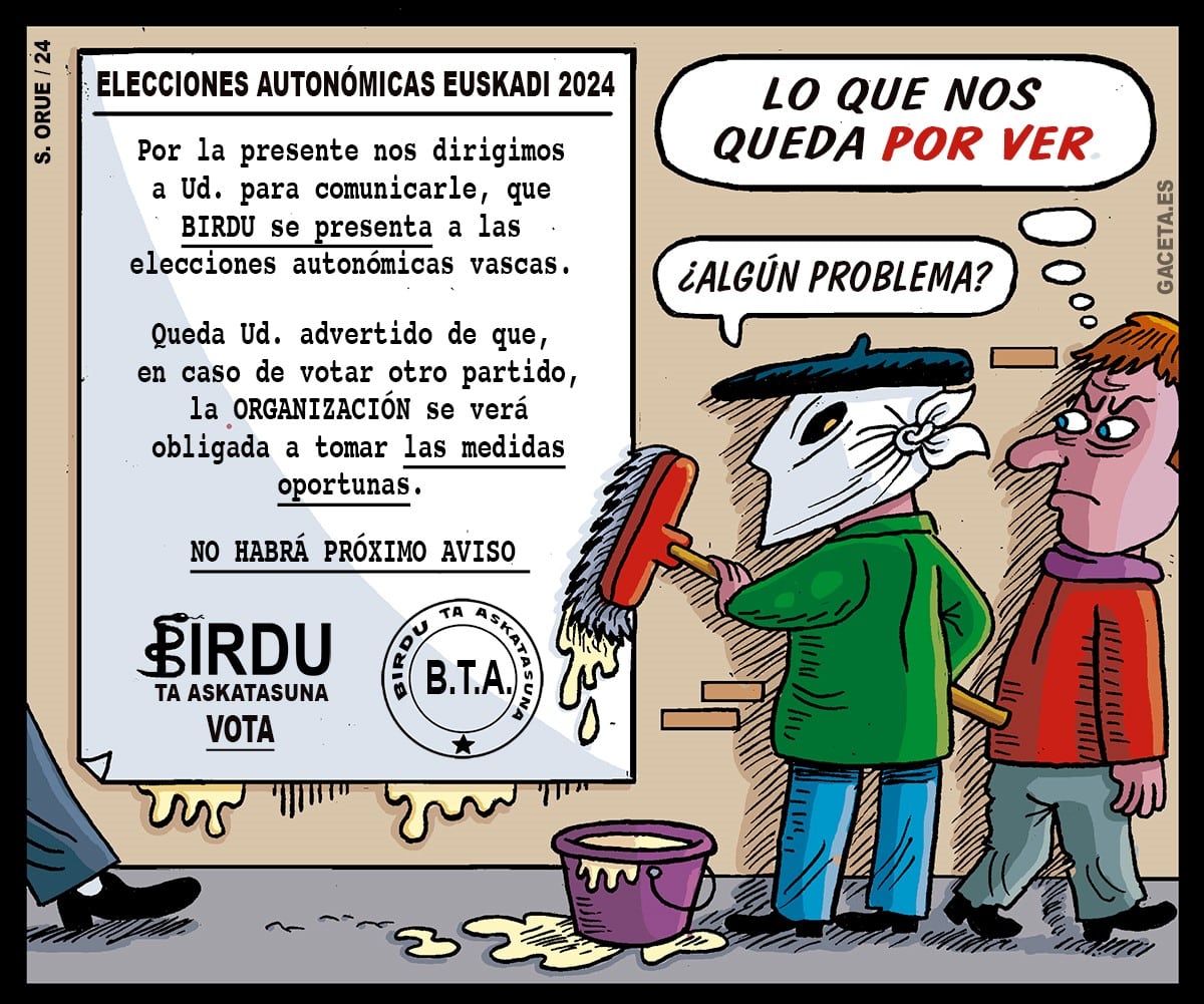 Bildu utiliza la simbología de ETA para sus carteles electorales
