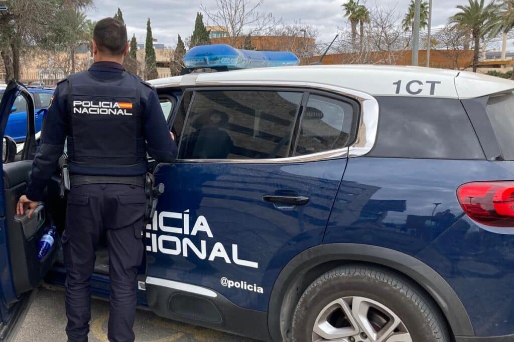 Coche de Policía Nacional. Europa Press.