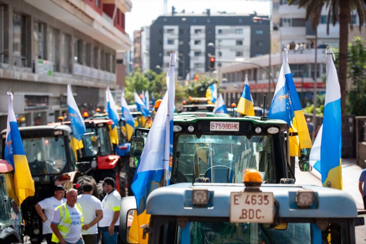 Agricultores y ganaderos retoman este sábado en Tenerife las movilizaciones en defensa del sector primario