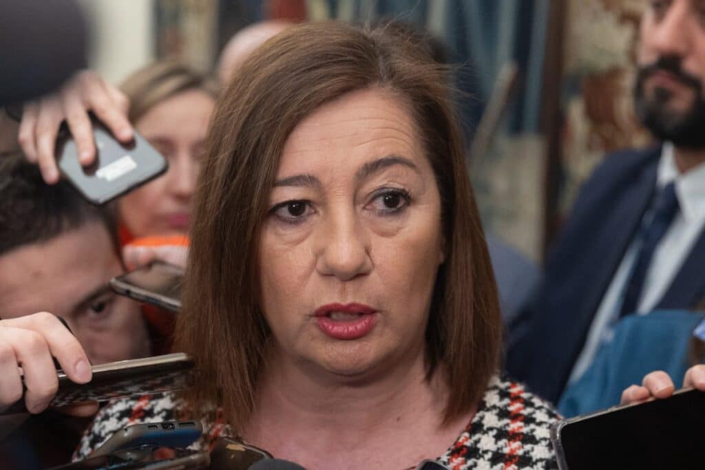 Francina Armengol. Europa Press.