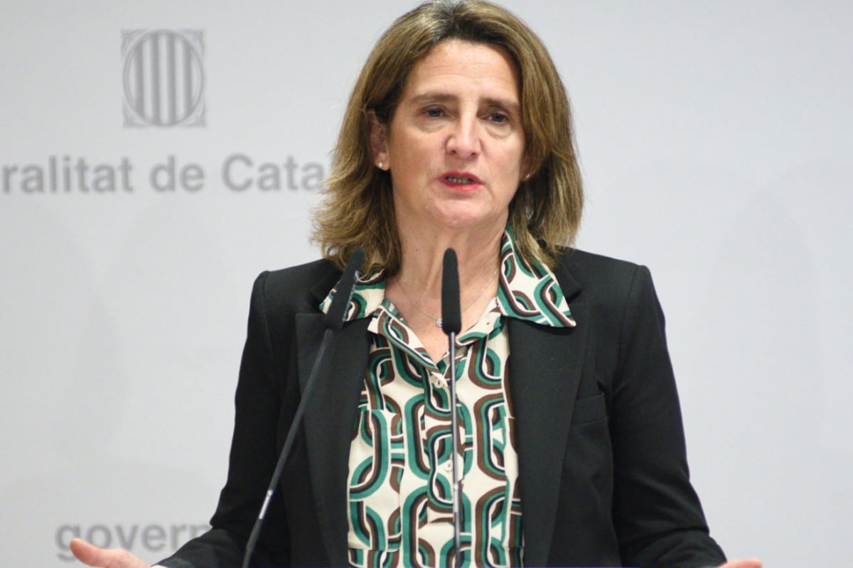 La vicepresidenta y ministra para la Transición Ecológica y el Reto Demográfico, Teresa Ribera. Europa Press.