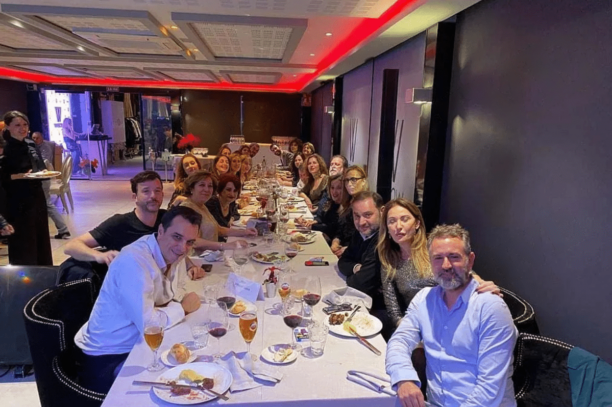 Ábalos celebró la cena de Navidad del Ministerio en el restaurante de Víctor de Aldama, líder de la trama de corrupción