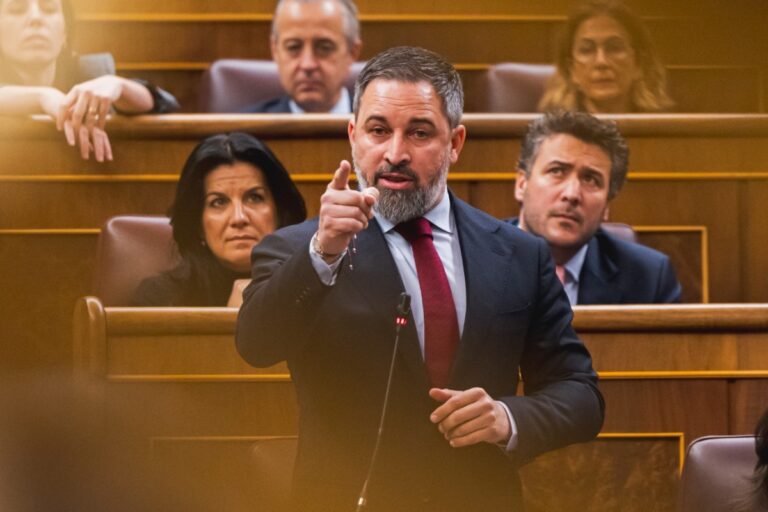 Abascal defiende «la rebelión de los tractores» en el Congreso