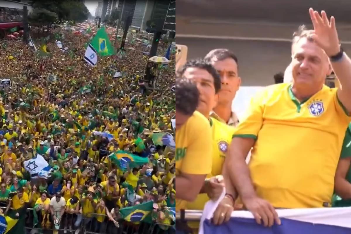 Miles de brasileños protestan en Sao Paulo contra el Gobierno de Lula y la persecución al bolsonarismo: «Aquí ya no hay democracia»