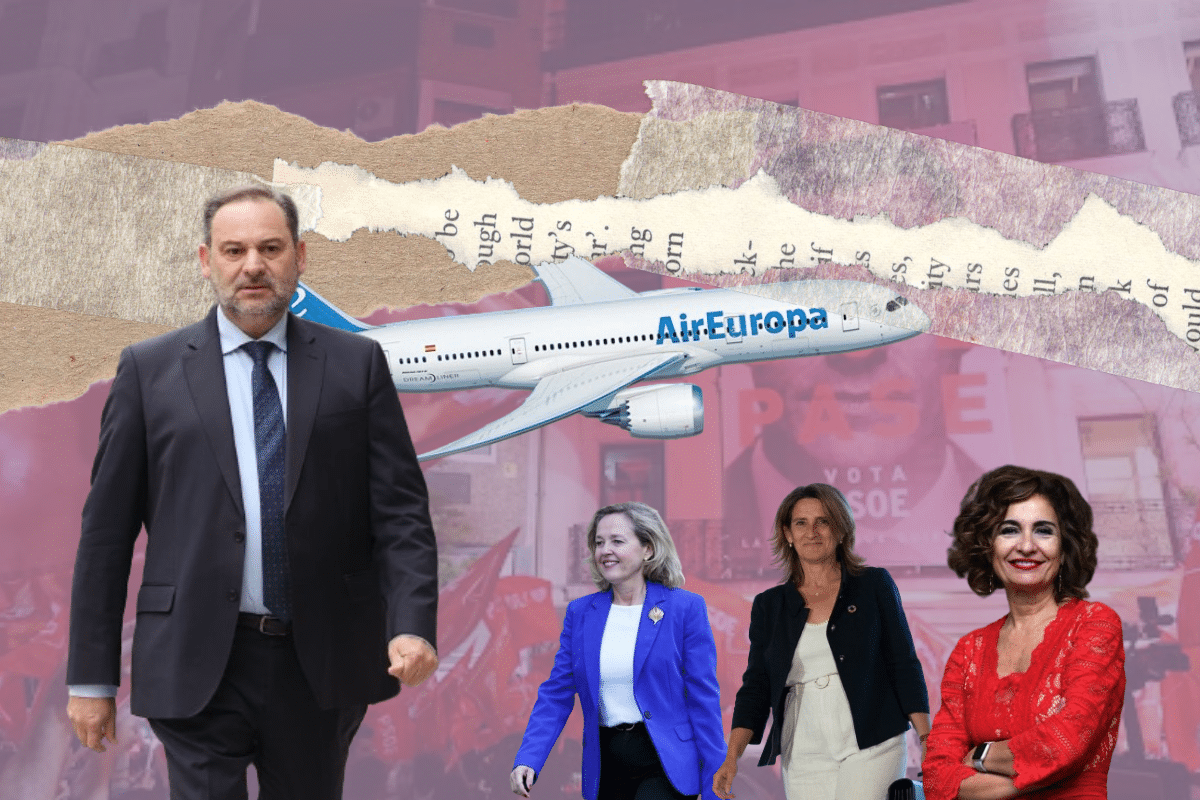 El rescate de 616 millones a Air Europa orquestado por Ábalos implica a Montero, Calviño y Ribera