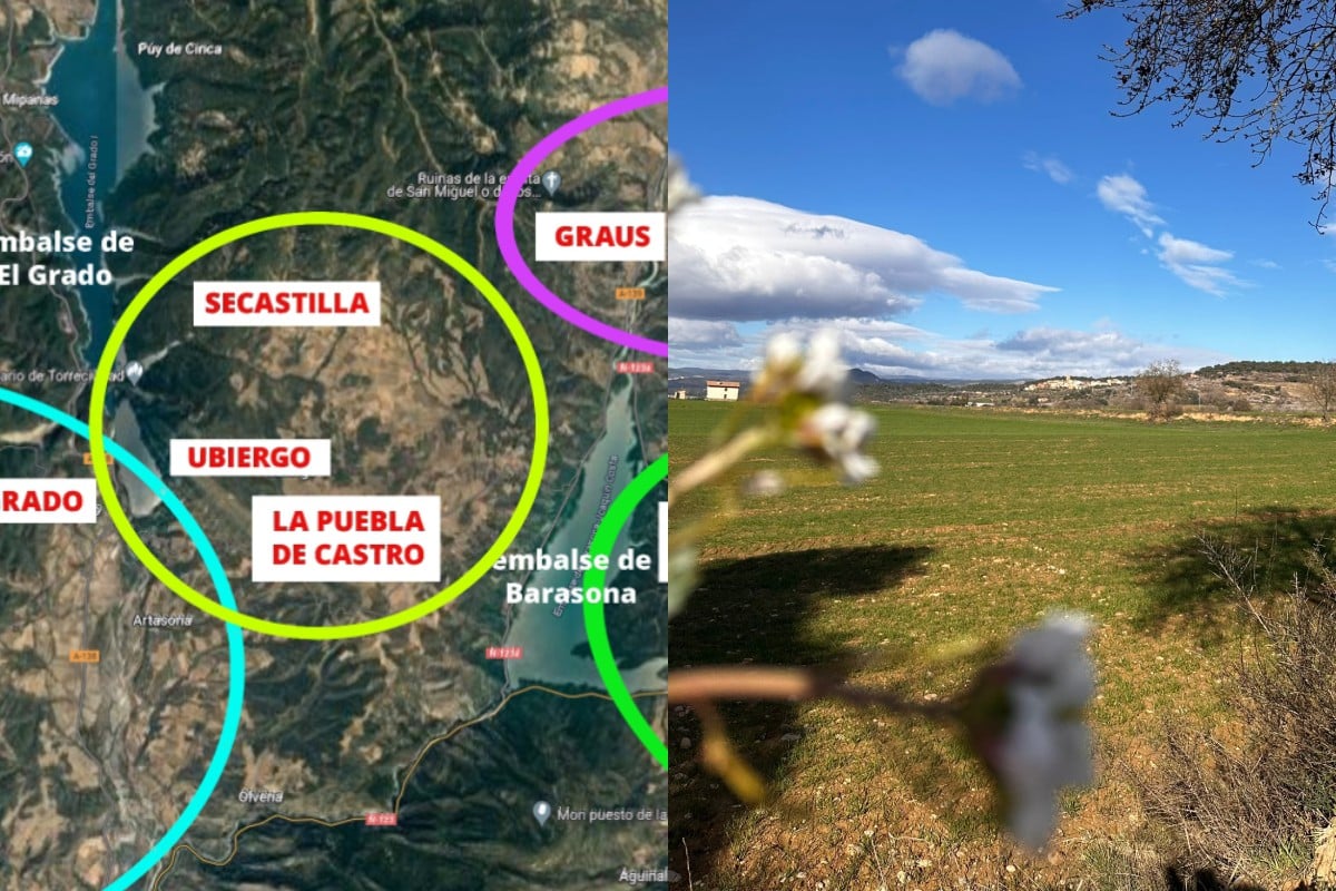 Los vecinos de Secastilla (Huesca) se oponen al proyecto fotovoltaico: «Es un desastre medioambiental, económico y paisajístico»