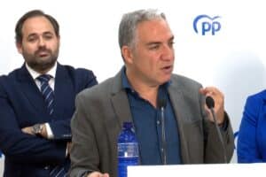 Bendodo vuelve a pedir a Page que los diputados castellanomanchegos voten contra la amnistía. Europa Press.