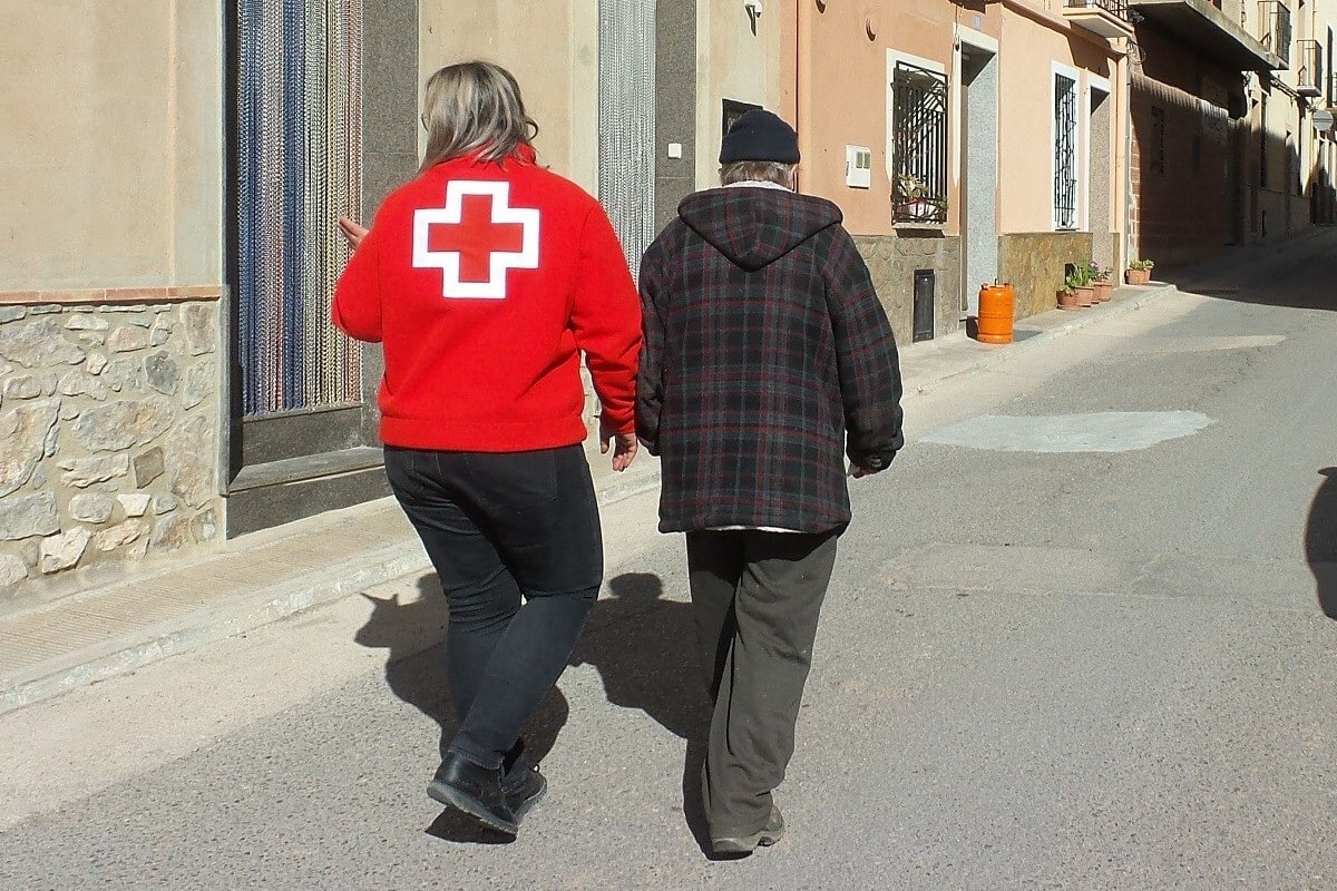 Cruz Roja cierra un albergue para 30 indigentes en Valencia. Archivo Europa Press.
