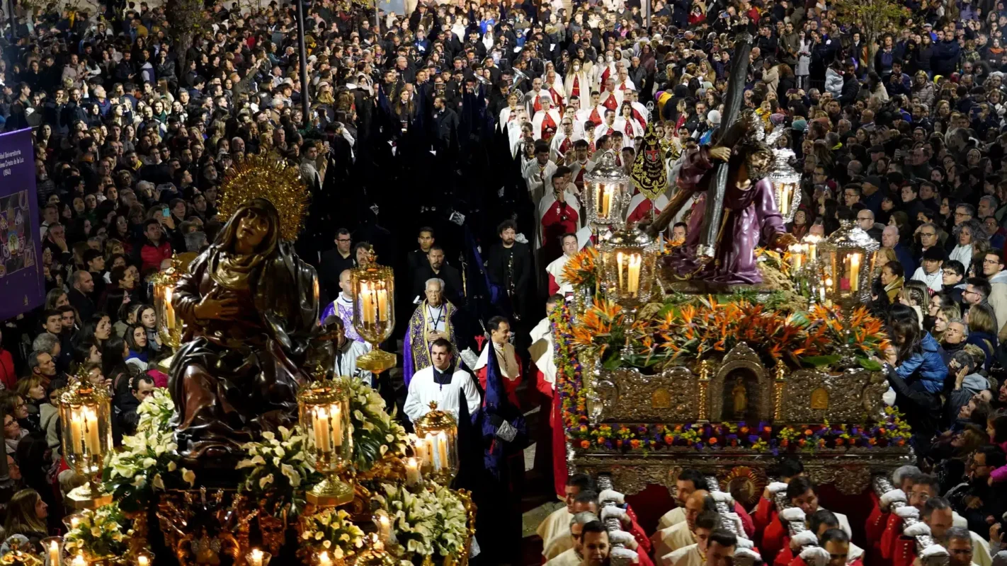 El Encuentro de la Virgen de las Angustias con su Hijo protagoniza el Martes Santo en Valladolid