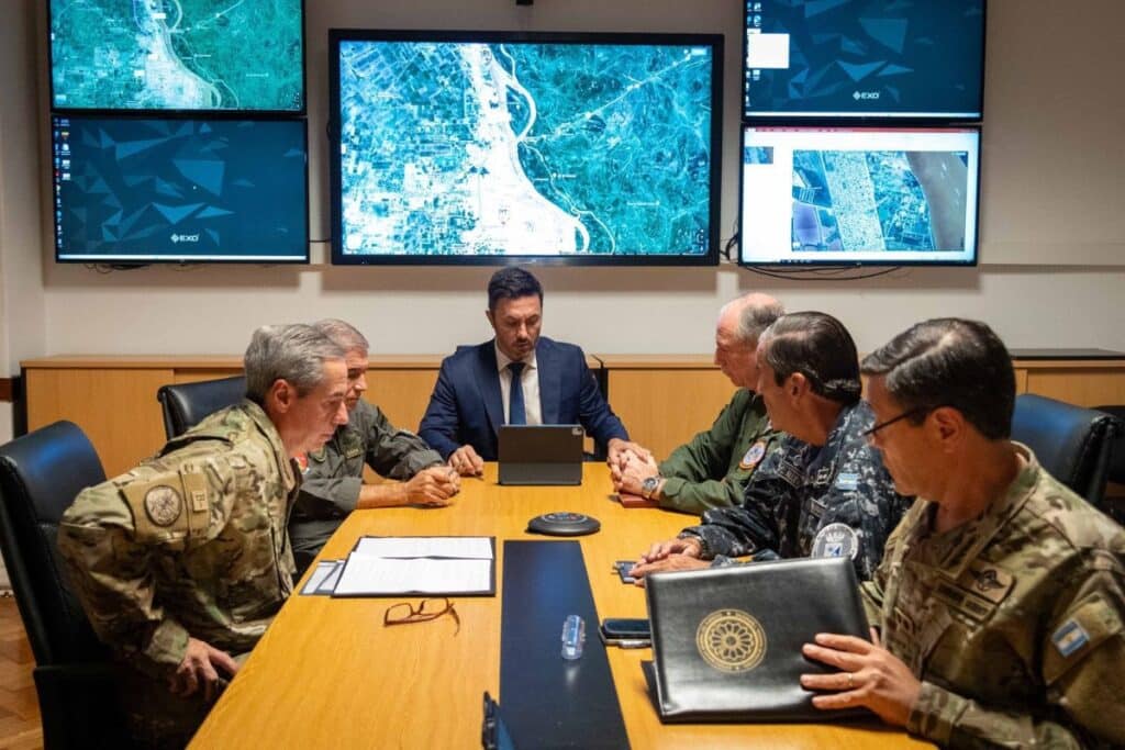 El Ejército de Argentina llega a Rosario