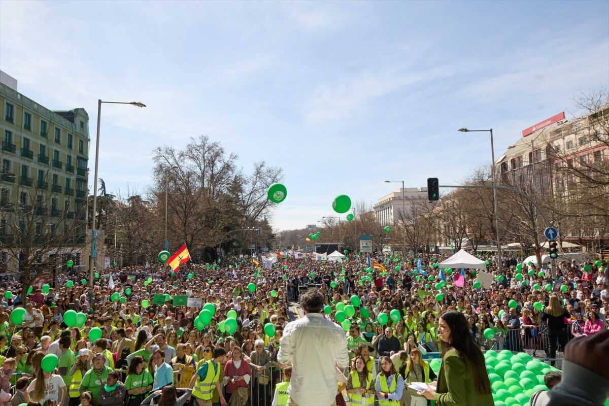 Madrid se prepara la multitudinaria marcha provida, que el domingo inundará la Cibeles