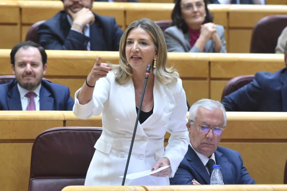 La portavoz del Partido Popular en el Senado, Alicia García Rodríguez,