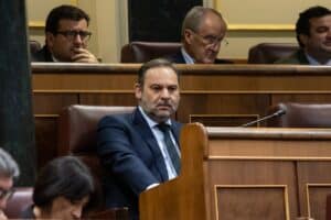 El diputado del Grupo Mixto y exministro de Transportes José Luis Ábalos