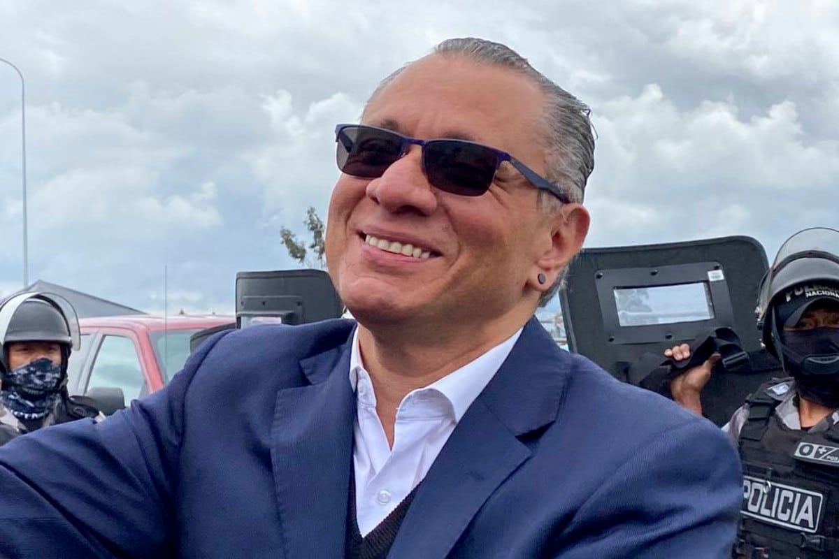 Ecuador no reiterará a México su petición de facilitar la detención del exvicepresidente Jorge Glas