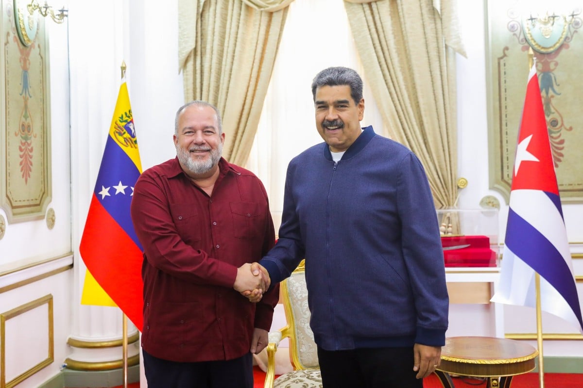 Maduro recibe al primer ministro de Cuba en medio de una escalada represiva contra la disidencia venezolana