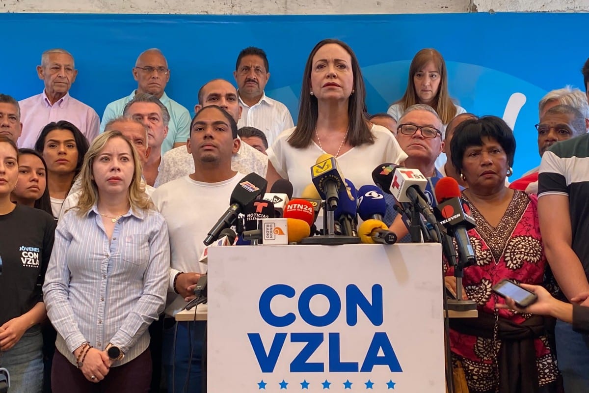 María Corina Machado cuestiona las condiciones electorales impuestas por el chavismo: «El régimen escogió a sus candidatos»