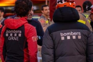 Muere una mumjer en un incendio en Lérida. Imagen de Bomberos de Cataluña. Europa Press.