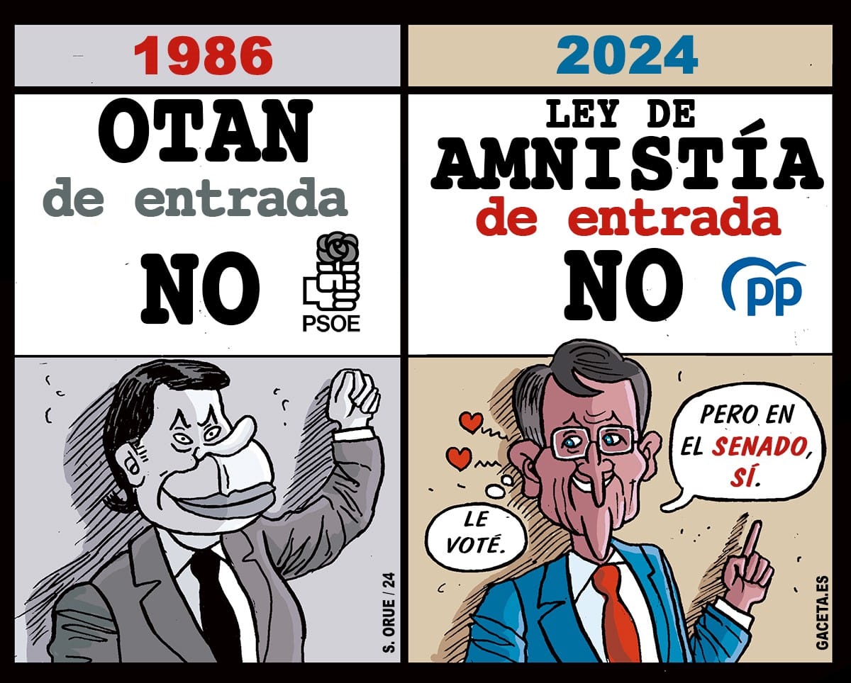 PP: «Ley de amnistía, de entrada no»